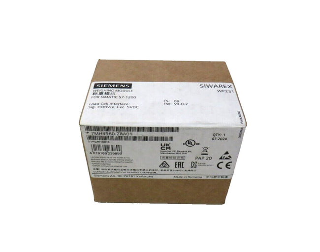 SIEMENS 7MH4960-2AA01    New
