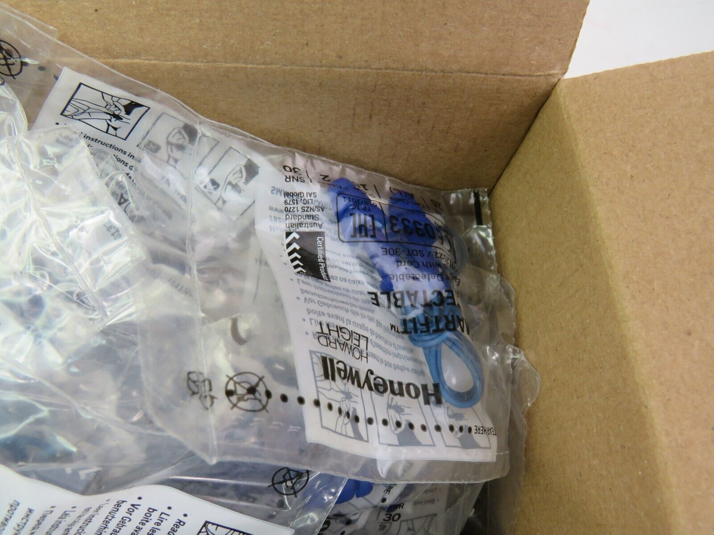 HONEYWELL SDT-30E SMARTFIT DETECTABLE METAL BAND EARPLUGS 1 PURCHASE=36 PAIRS