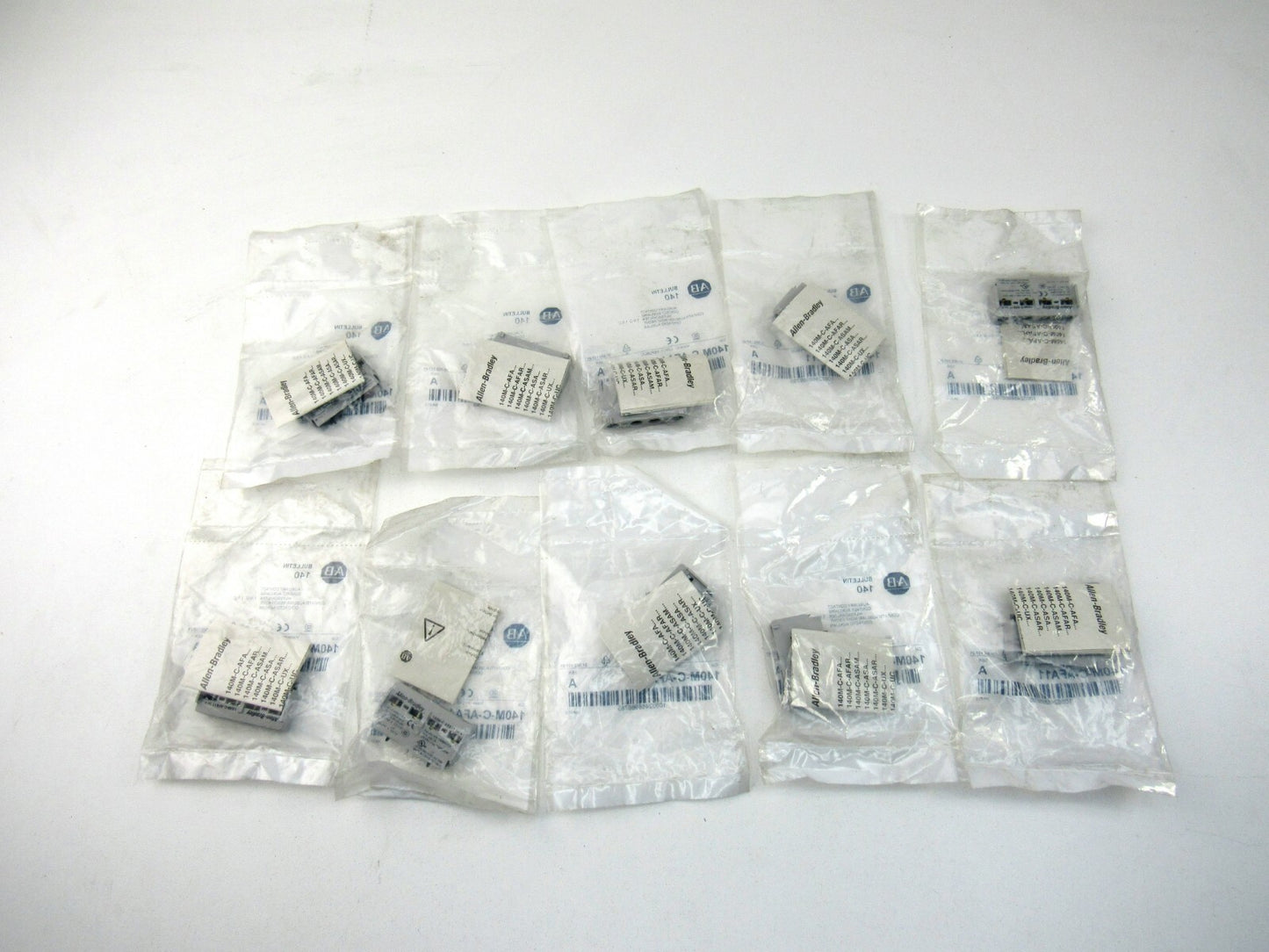 Allen Bradley  140M-C-AFA11 AUXILIARY CONTACT AB  Lot of 10 New