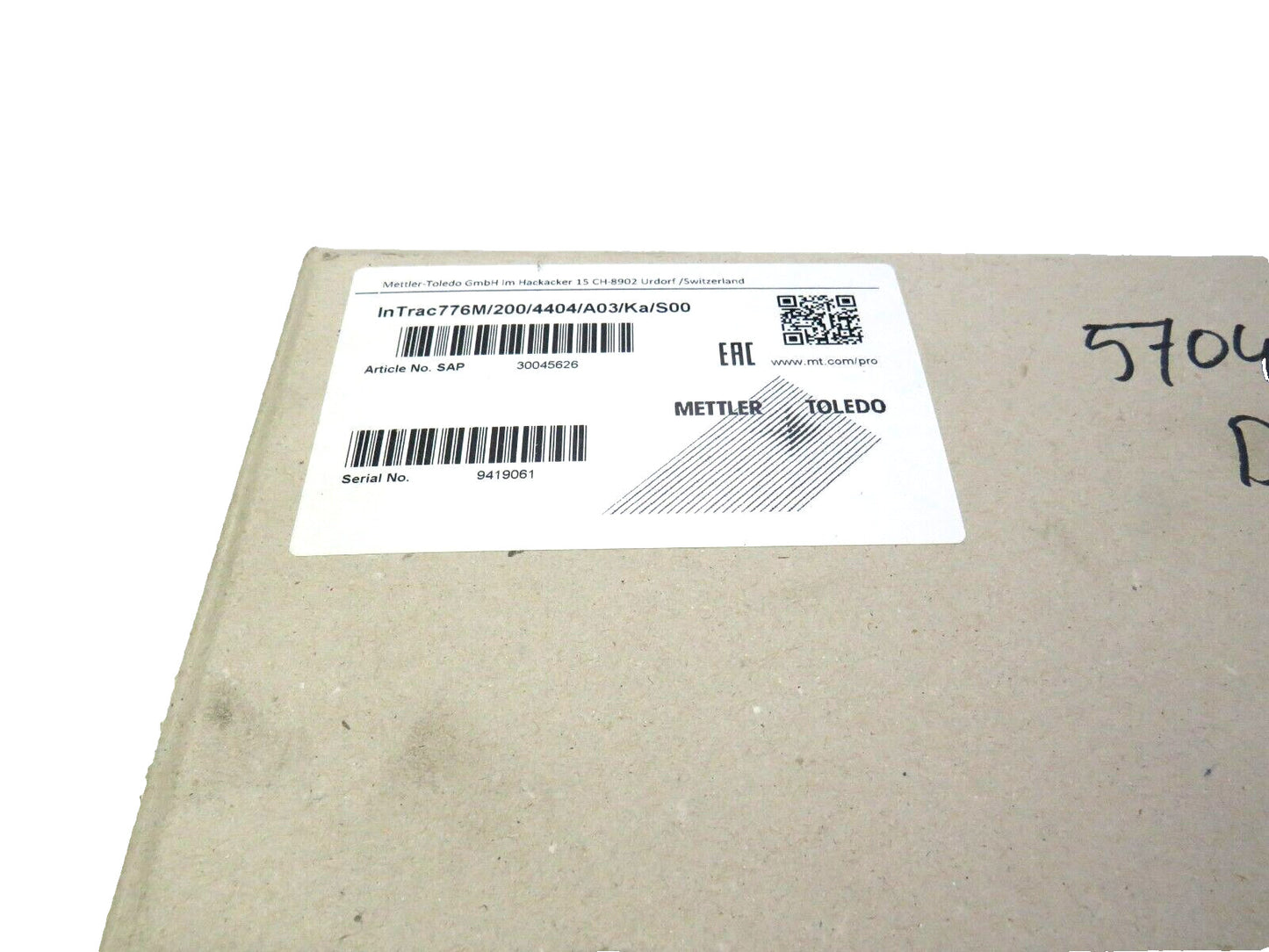 METTLER TOLEDO InTrac776M/200/4404/a03/Ka/S00 776M 30045626    New