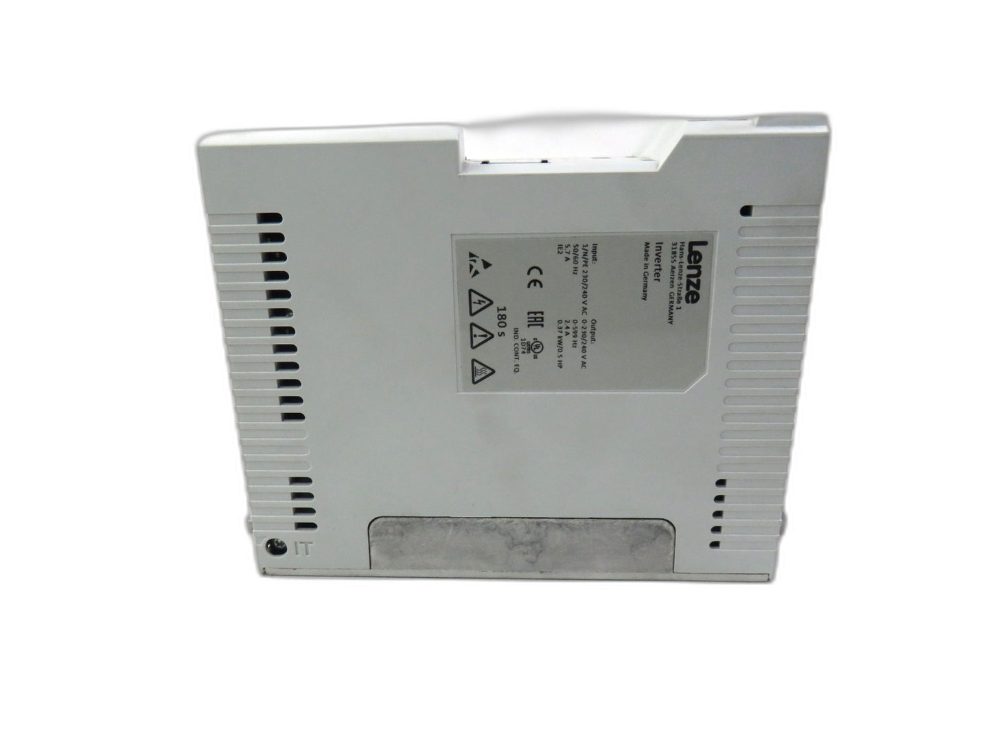 LENZE I51AE137B10011000S , HIGH-FREQUENCY INVERTER , I510, 0.37 KW (0.5 HP)