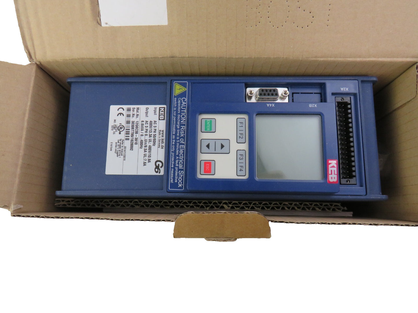 KEB 12G6C3B-3910    New