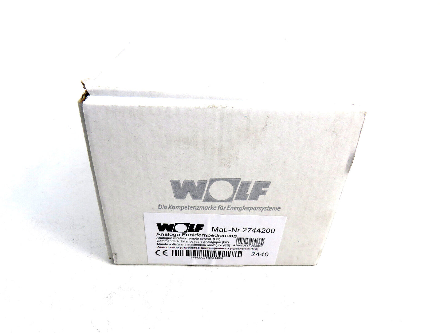 Wolf  2744200 Analog radio remote control    New
