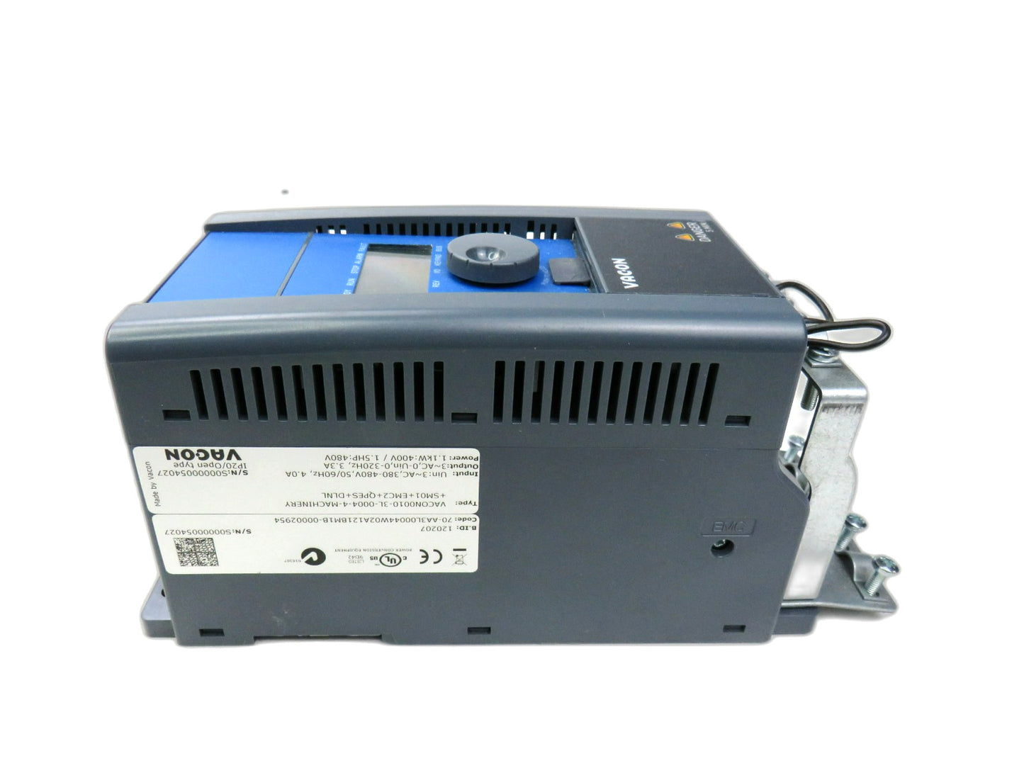 VACON VACON0010-3L-0004-4-MACHINERY 10 1.1kW / 400V /    New