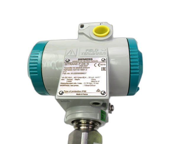 SIEMENS 7MF4233-1GY10-1BB7-Z + WIKA 1109D23B 990.27    New