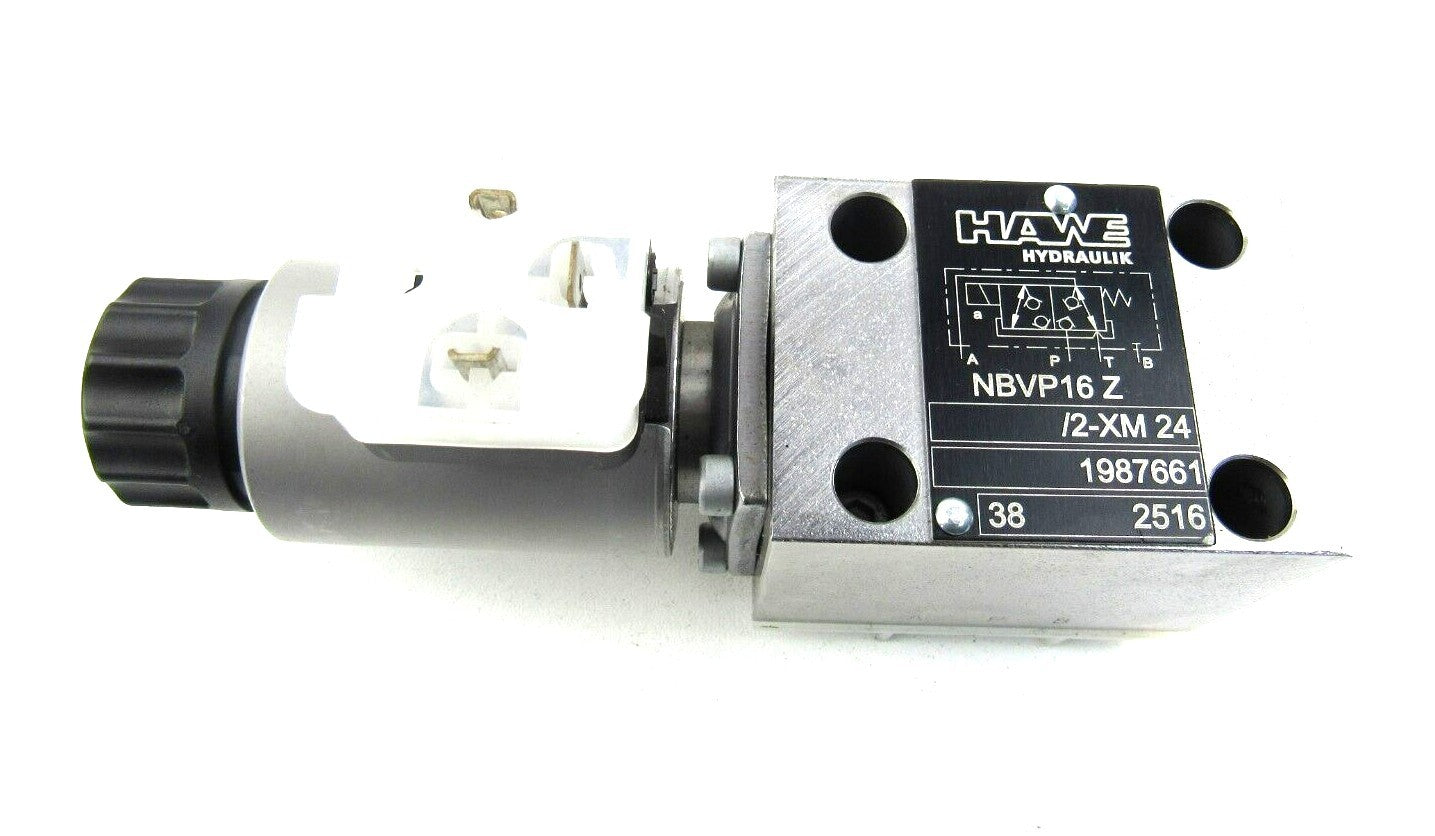 HAWE 1987661 NBVP16 Z/2-XM 24 Hydraulic Valve  New NBVP 16