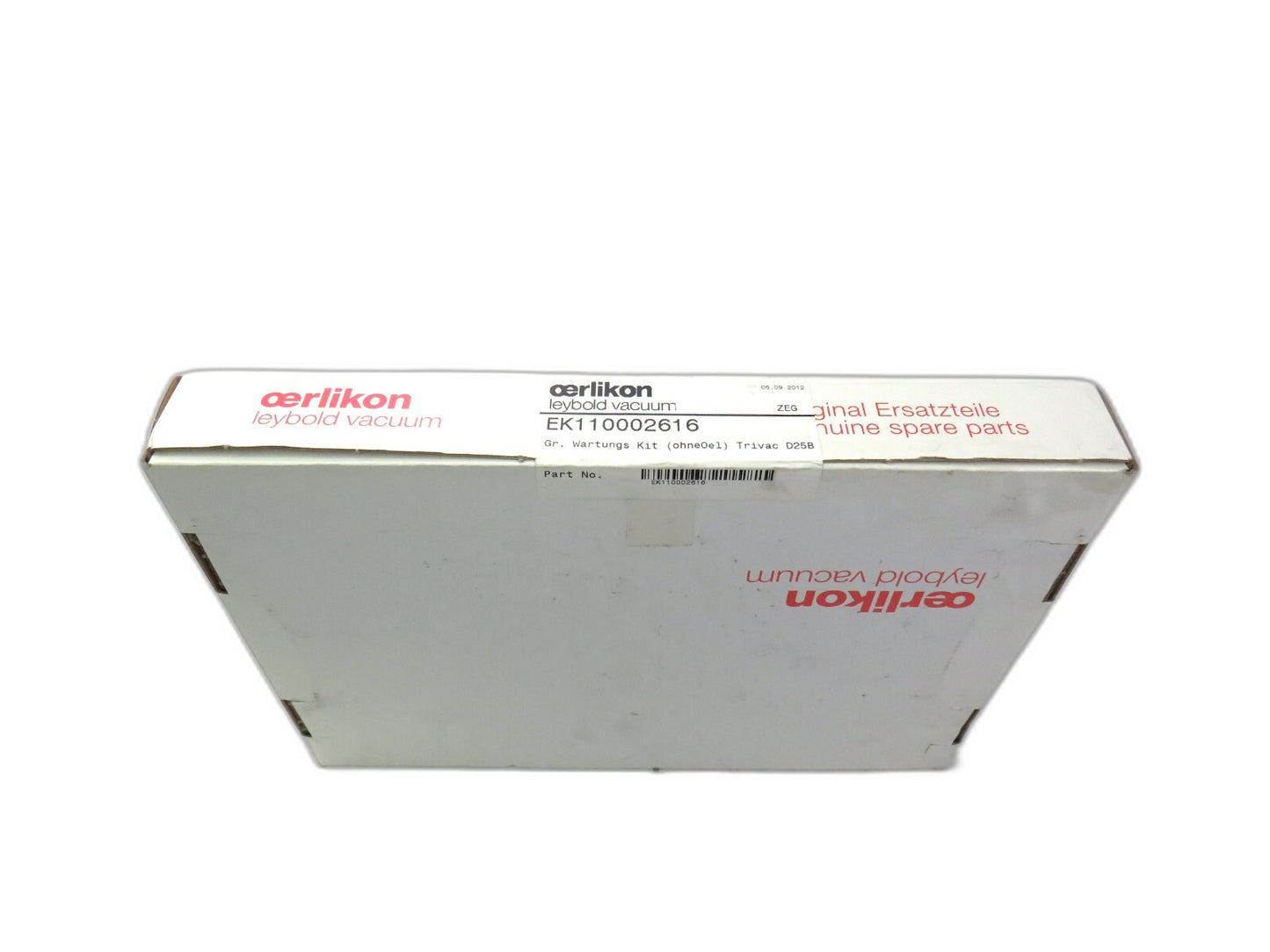 OERLIKON LEYBOLD EK110002616 TRIVAC D25B REPAIR KIT    New