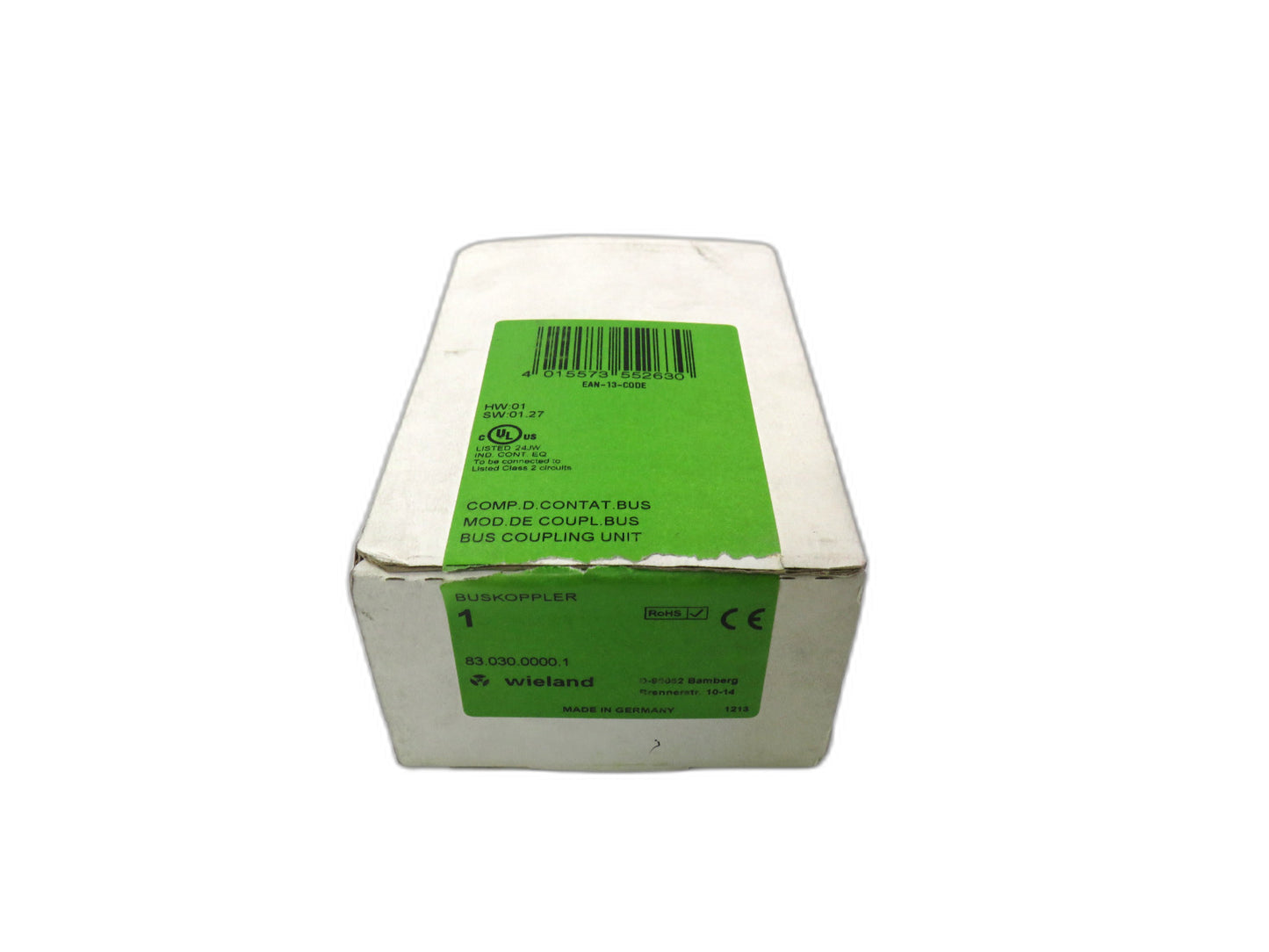 WIELAND 83.030.0000.1 BUS COUPLING UNIT    New