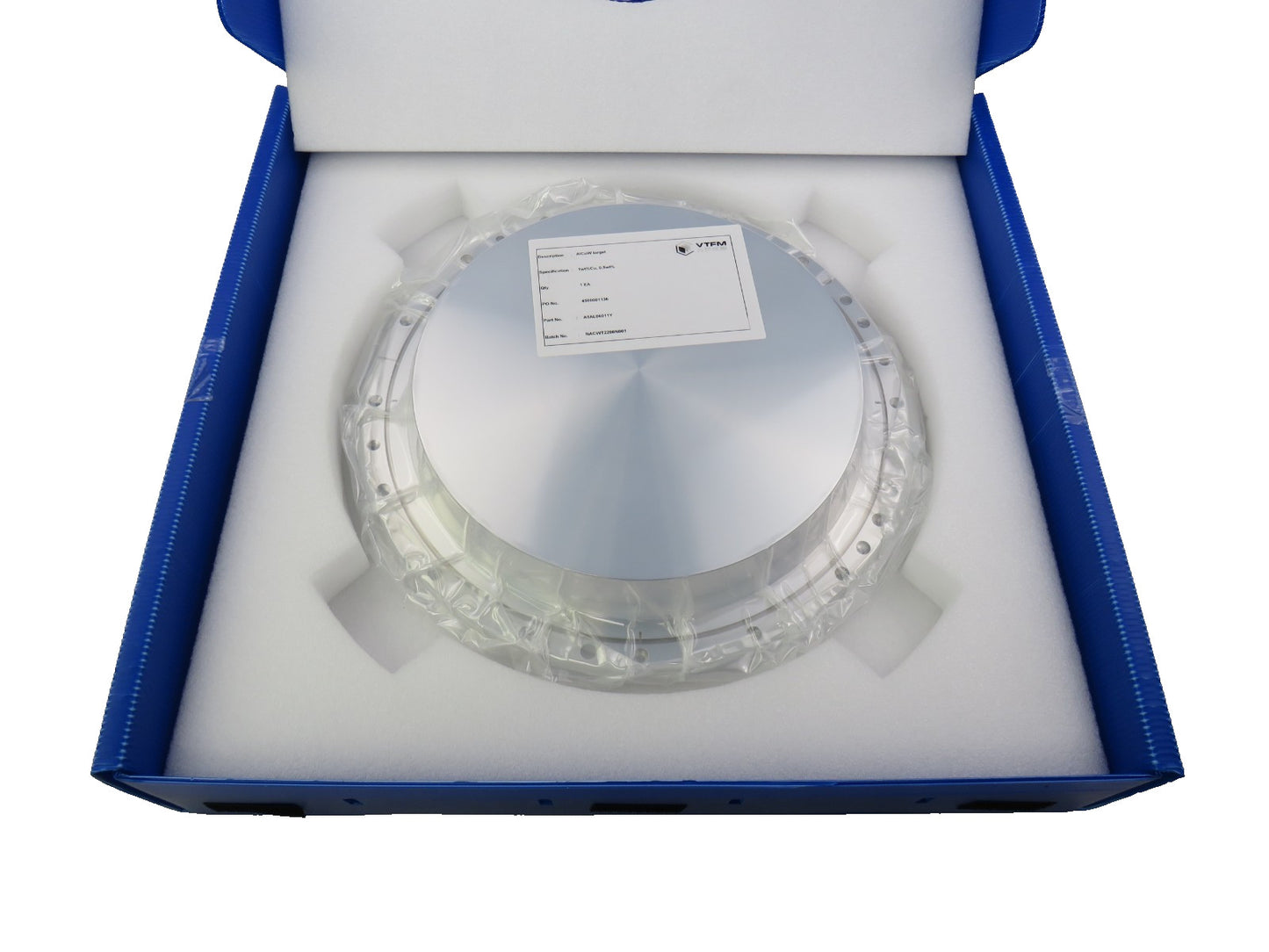 VTFM  A5AL06011Y AICuW target AMAT APPLIED MATERIALS    New