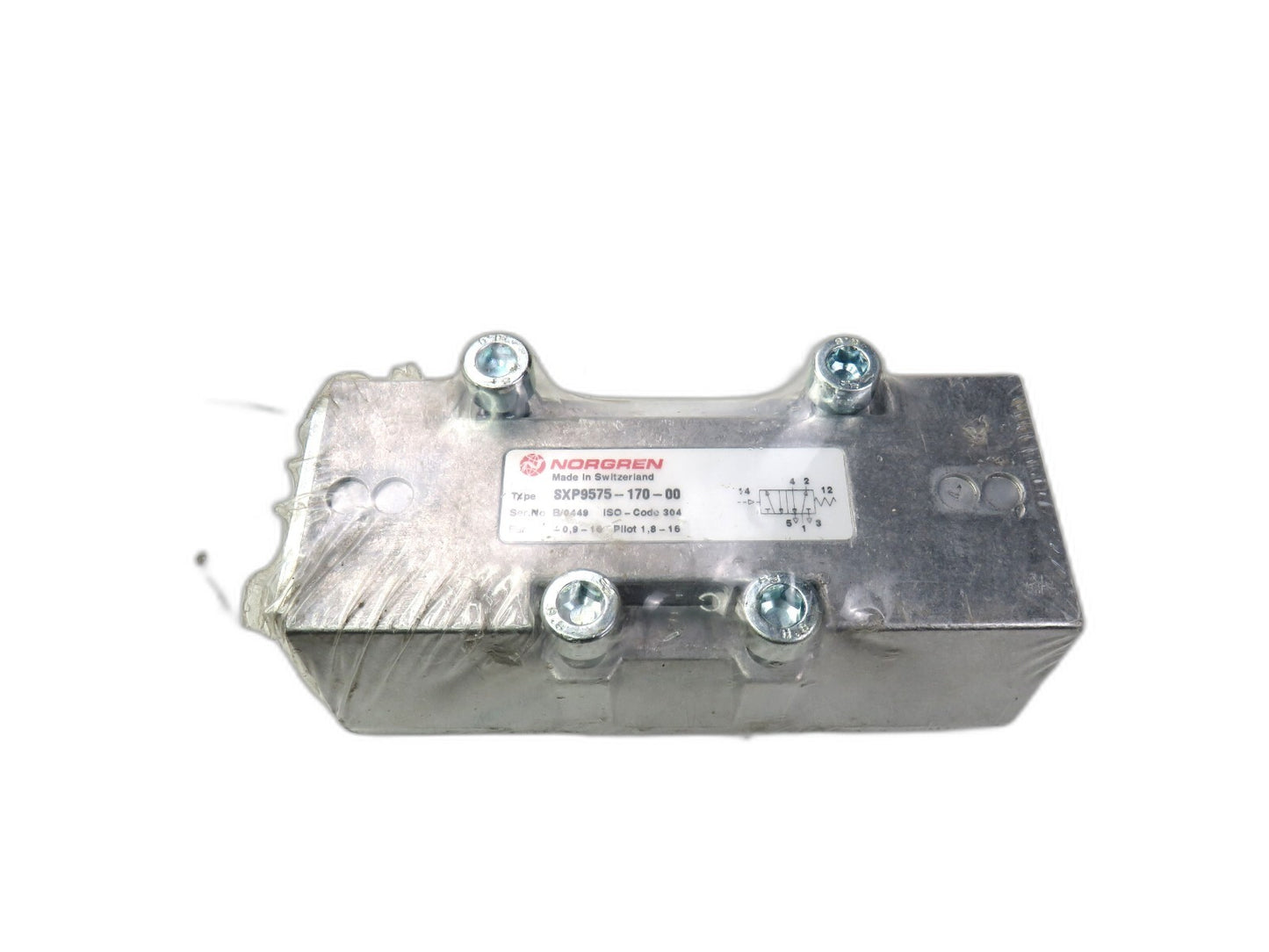 NORGREN SXP9575-170-00 PILOT VALVE G1/2 5/2    New