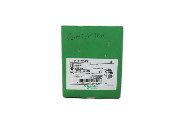 Schneider Electric LC1DT20P7 CONTACTOR    New