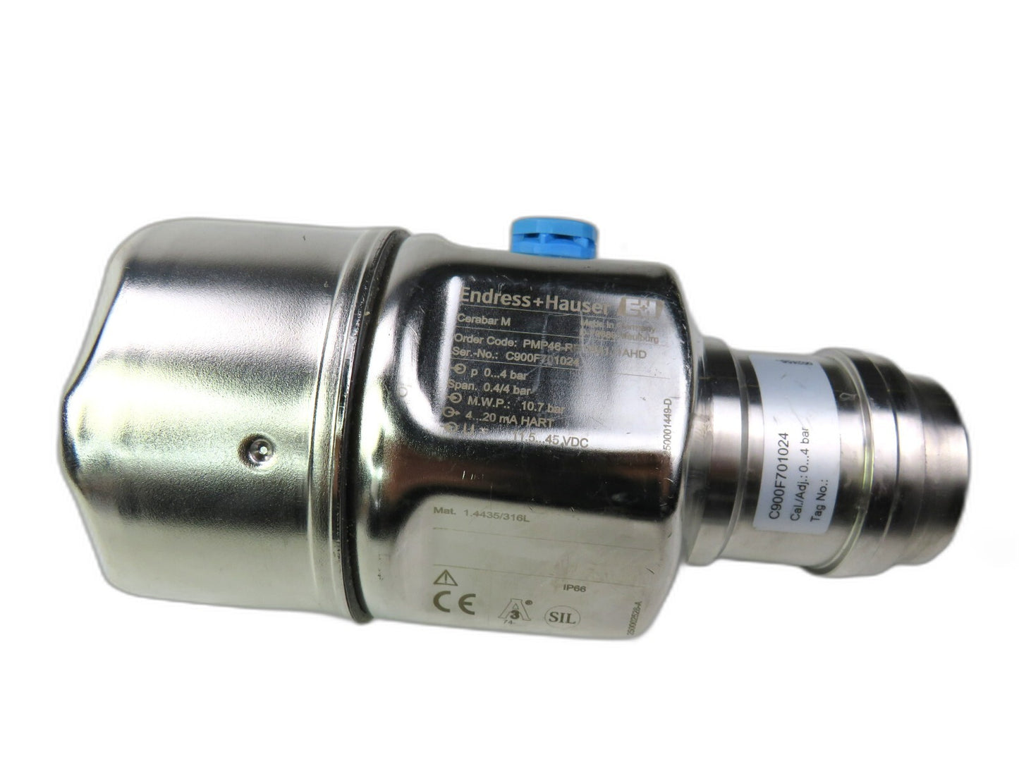 Endress Hauser PMP46-RE13M1J1AHD + display CERABAR M    New