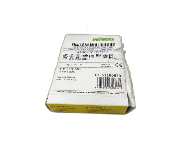 WAGO 750-602    New