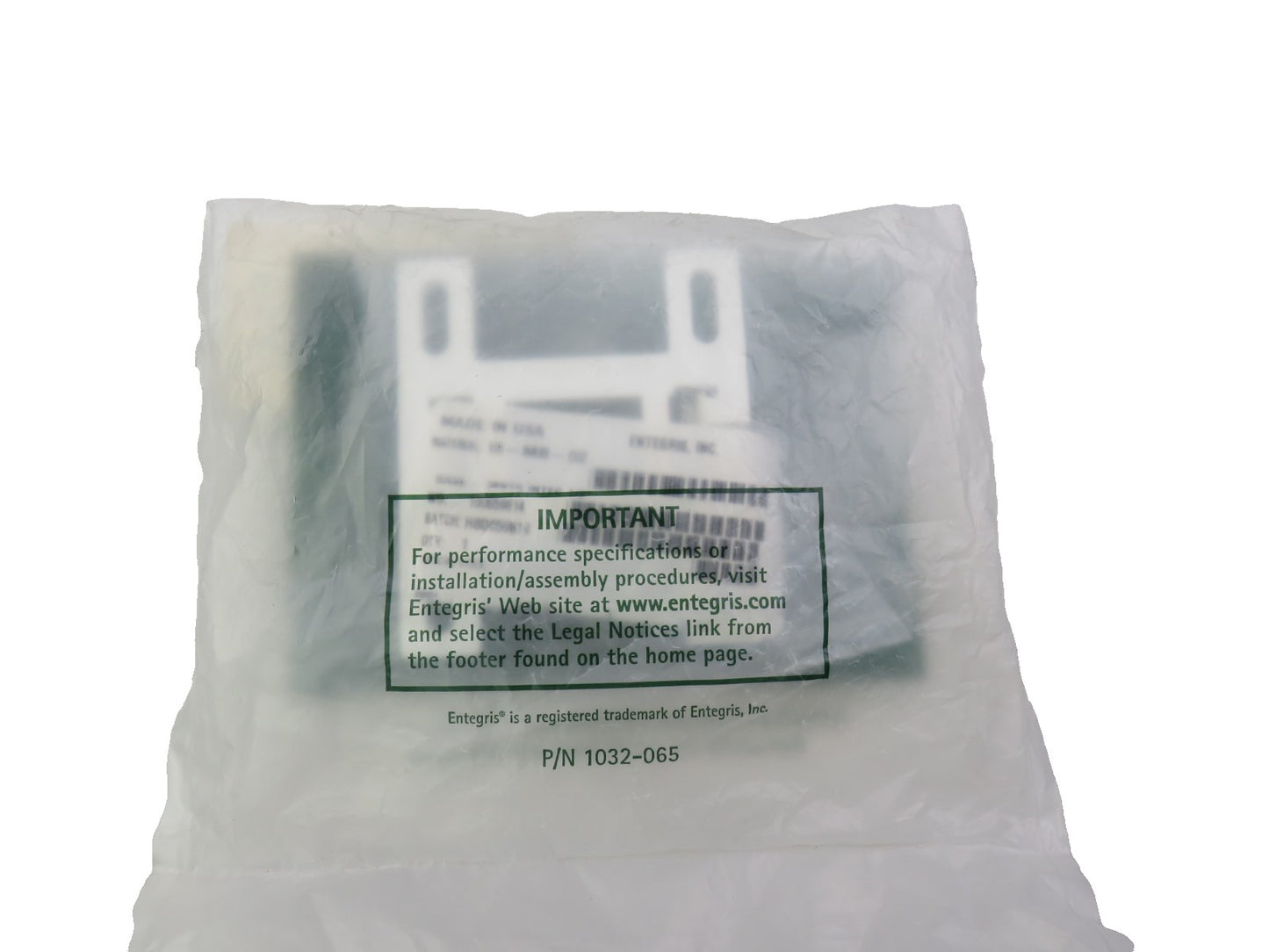 ENTEGRIS  8-MB-02 I8-MB-02, Integra 2-way Valve Mounting Base    New