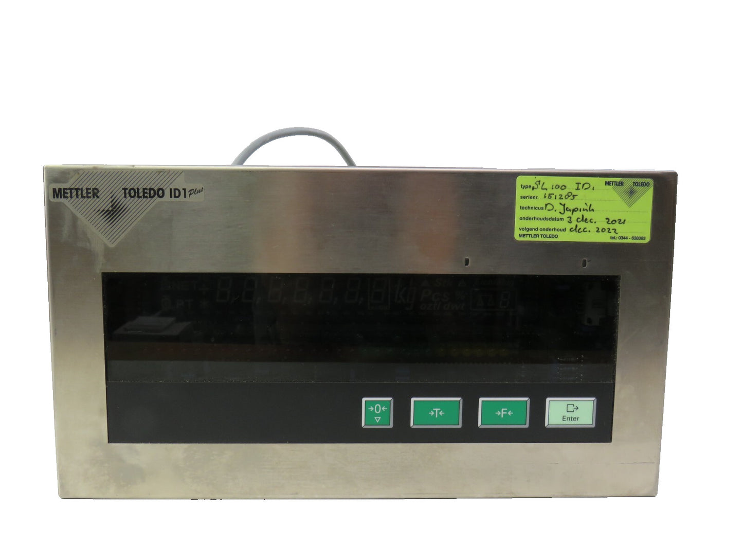 METTLER TOLEDO SL 100 ID1+ ID1PLUS GARVENS AUTOMATION