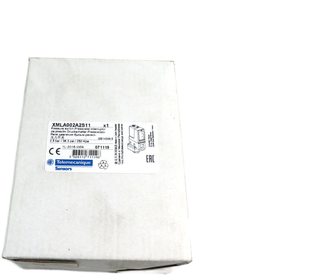 TELEMECANIQUE  SCHNEIDER XML A002A2S11 Pressure Switch    New