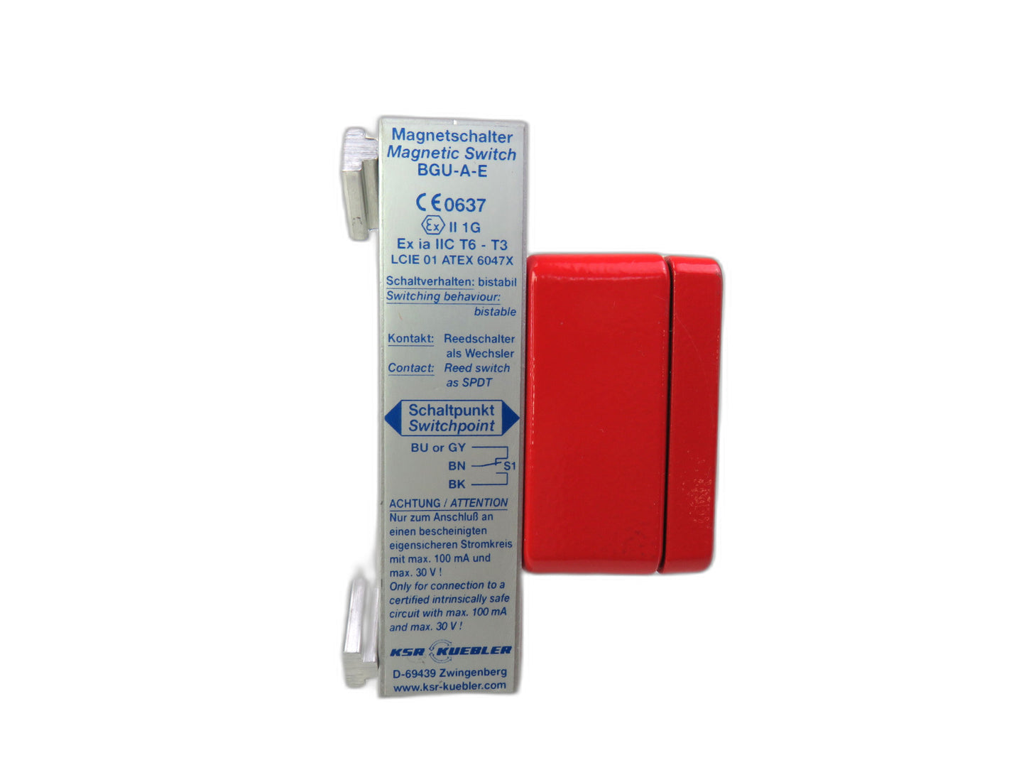 KSR KUEBLER BGU-A-E MAGNETIC SWITCH 113196   New