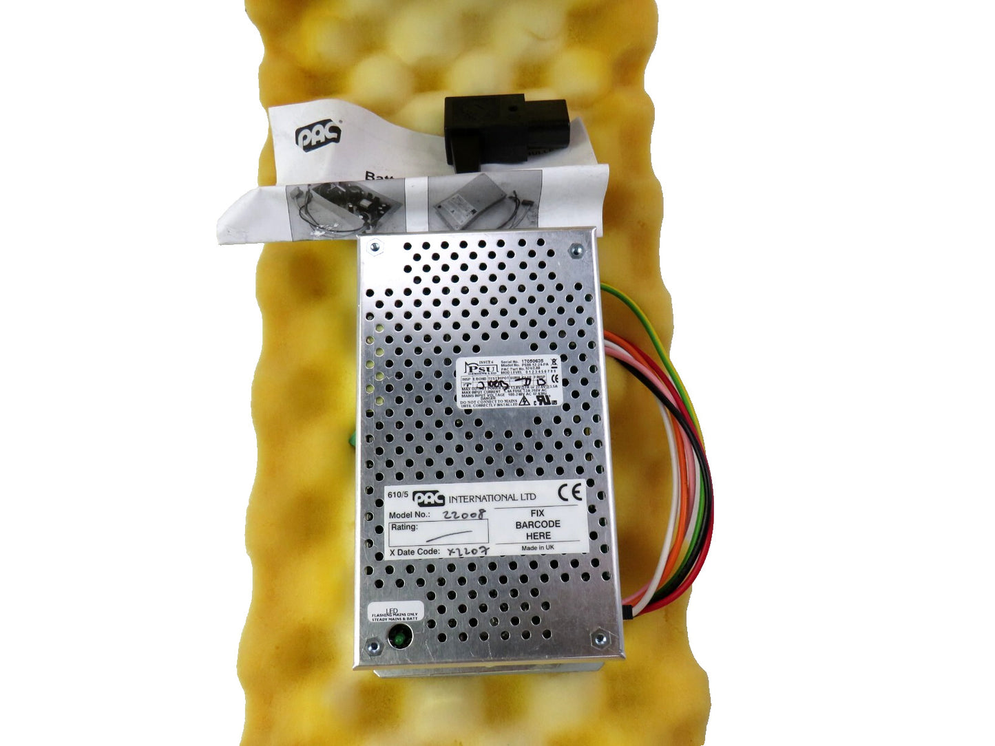 PAC INTERNATIONAL  22008 PSU POWER SUPPLY UNIT STANLEY    New