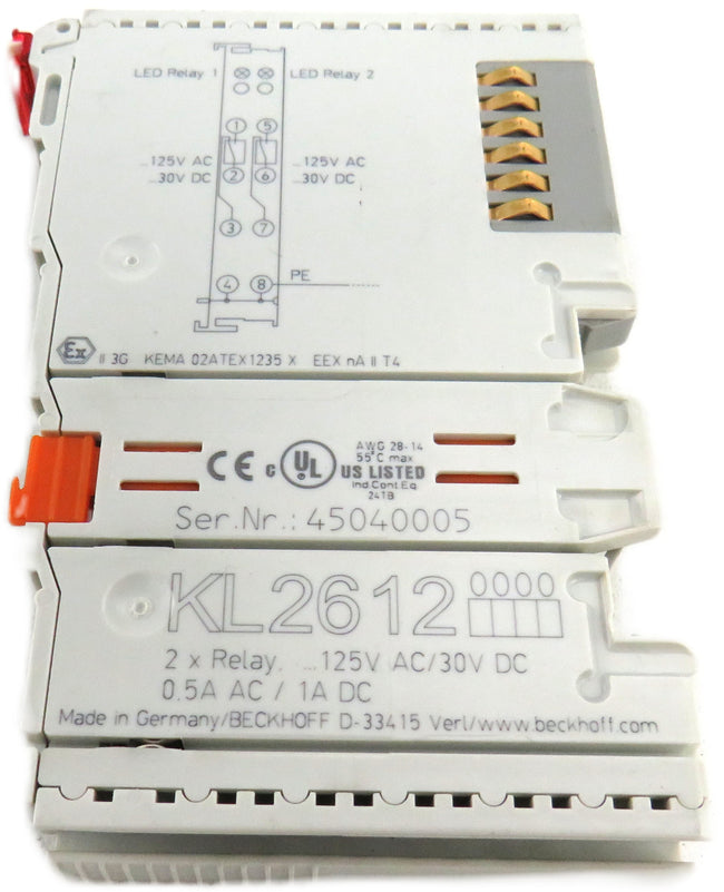 BECKHOFF KL2612 MODULE    New