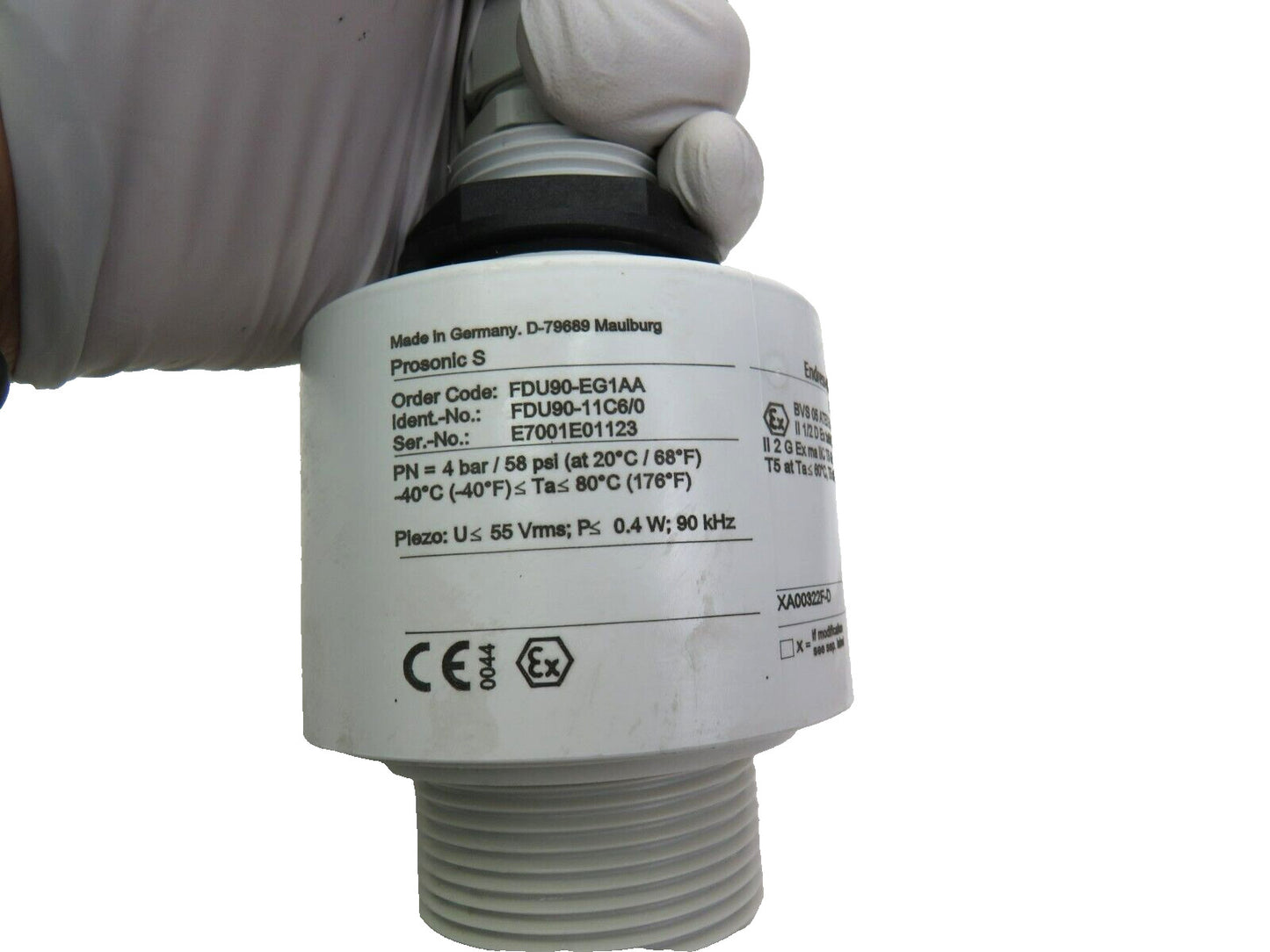 ENDRESS HAUSER FDU90-EG1AA PROSONIC S   New