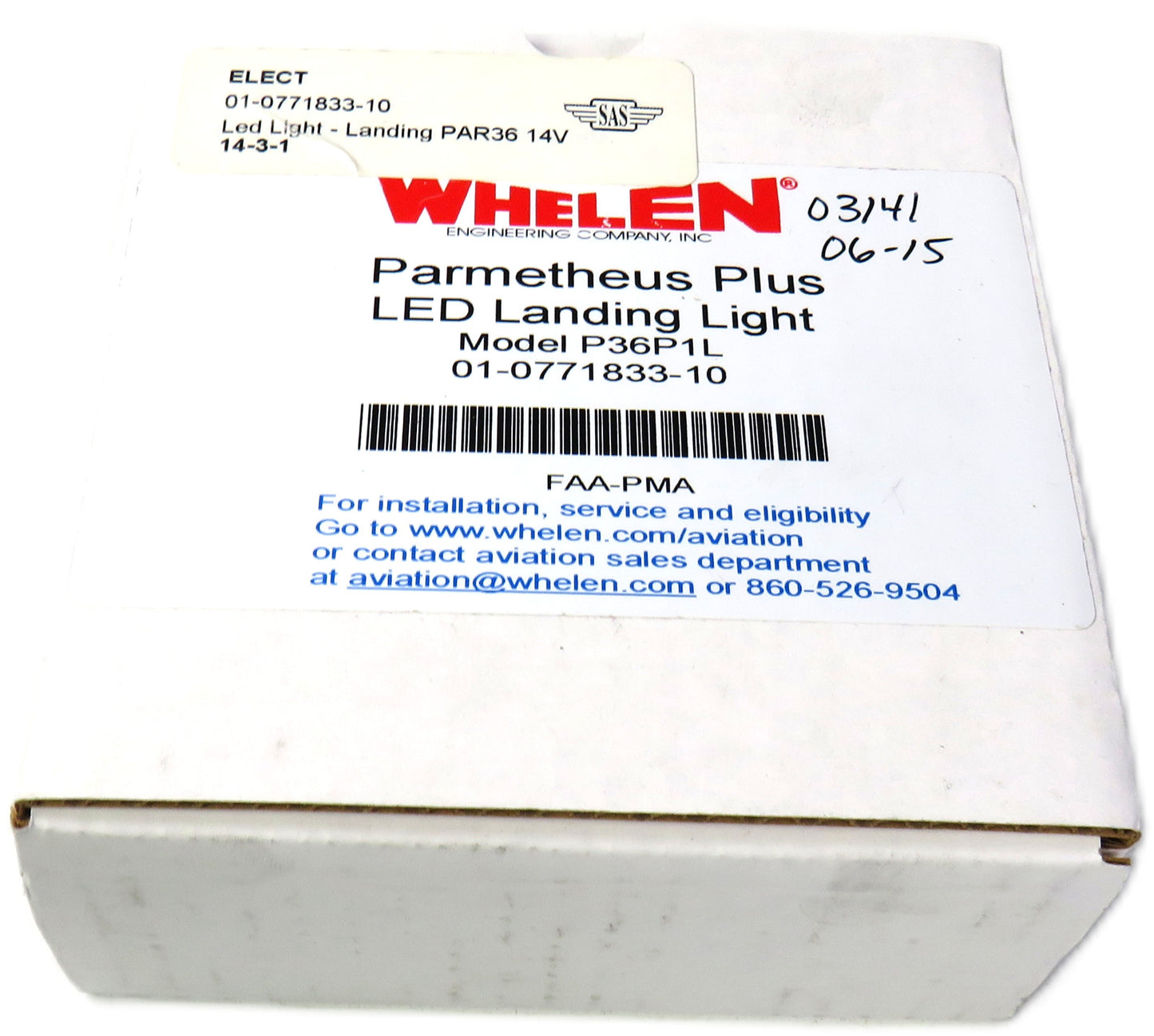 WHELEN  01-0771833-10 P36P1L    New