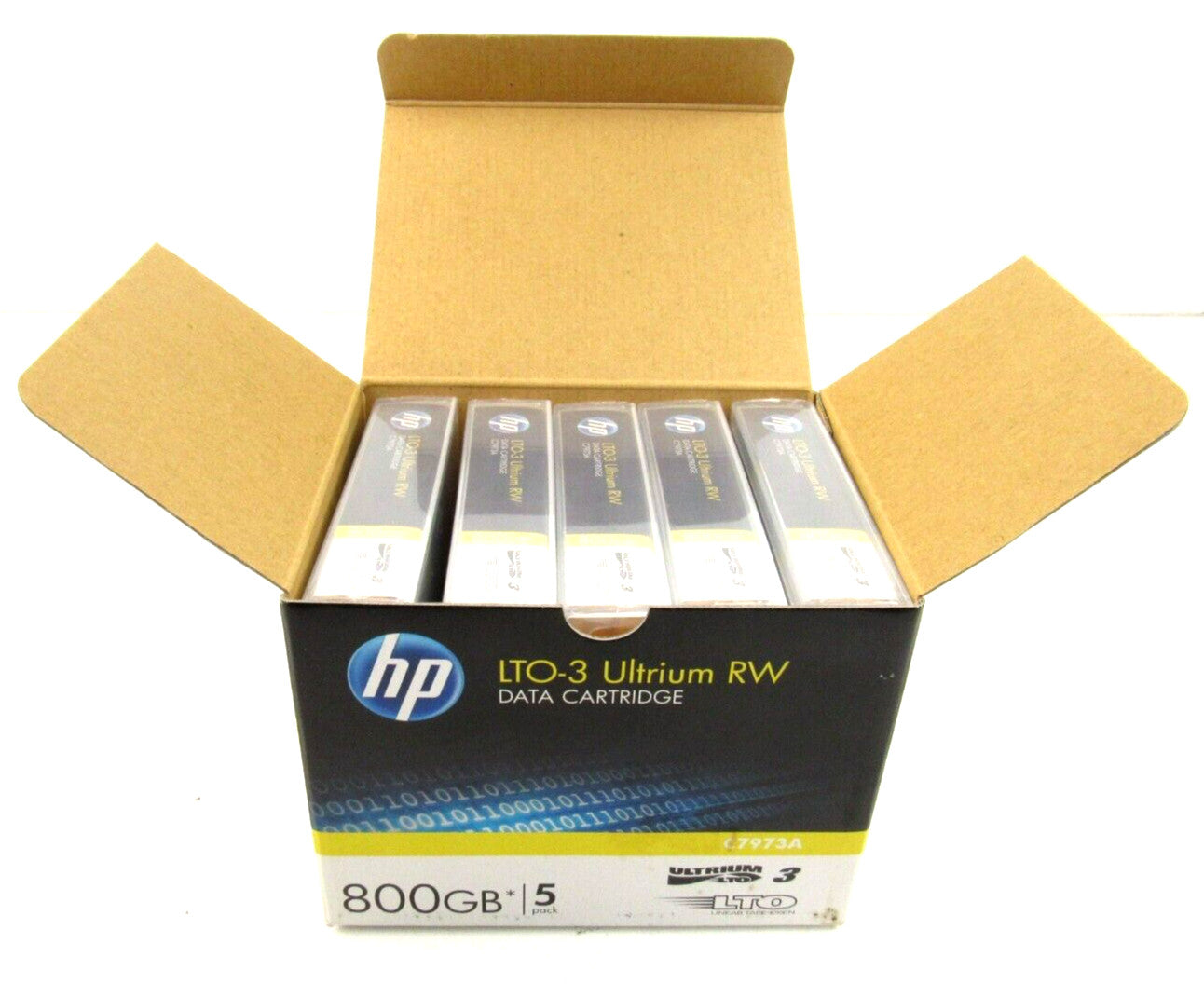 HP LTO3 Ultrium RW DATA CARTRIDGE 800GB 5 PACK  Lot of 5 New