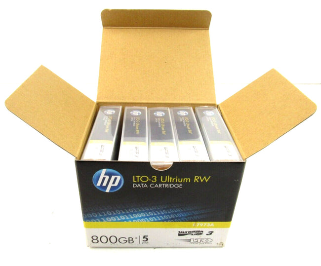 HP LTO3 Ultrium RW DATA CARTRIDGE 800GB 5 PACK  Lot of 5 New