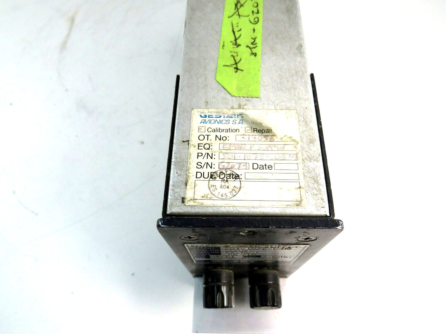 JET 501 1075 03M emergency power supply     New