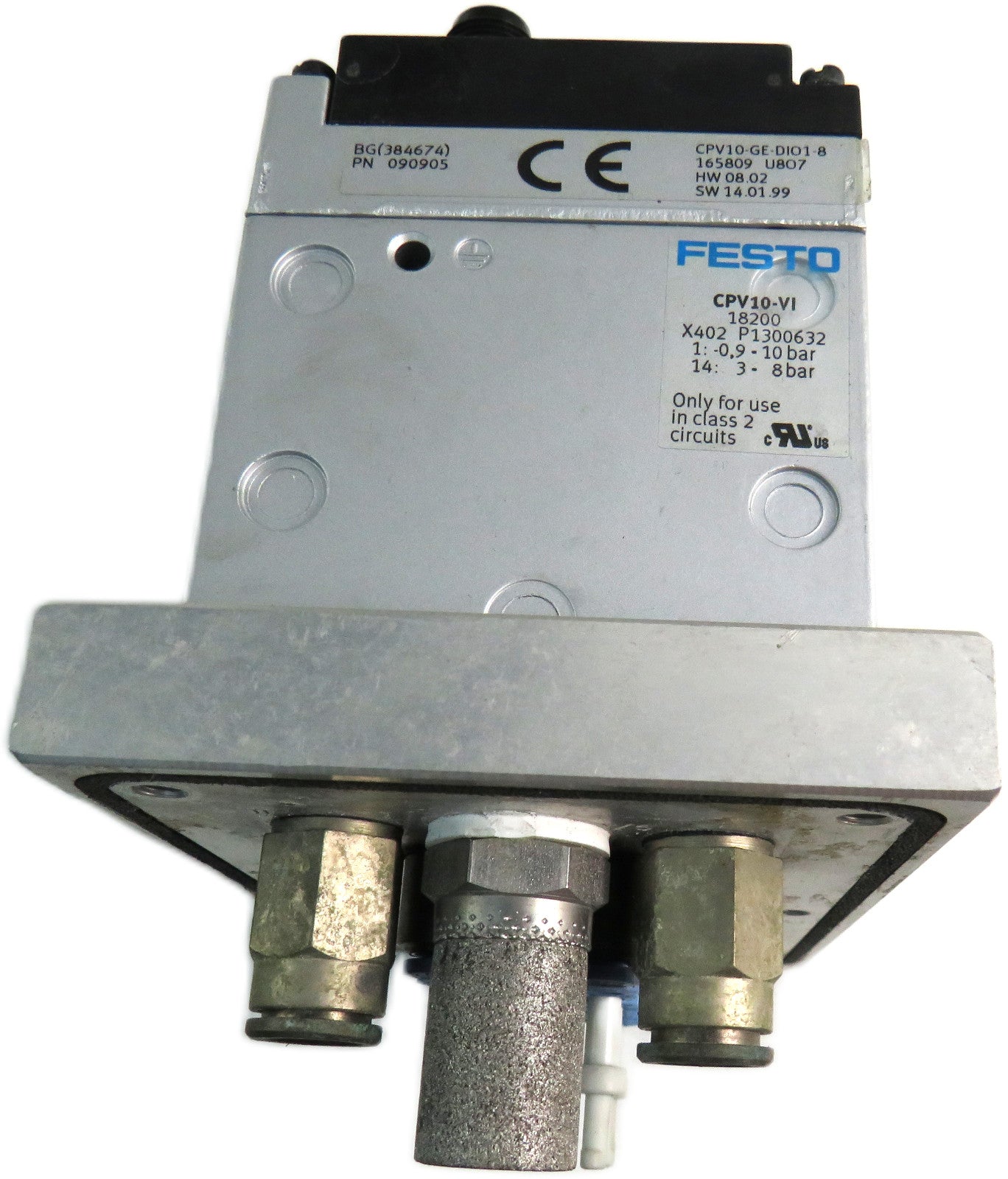 FESTO CPV10-GE-DI01-8 165809 + CPV10-VI 18200 + 187502