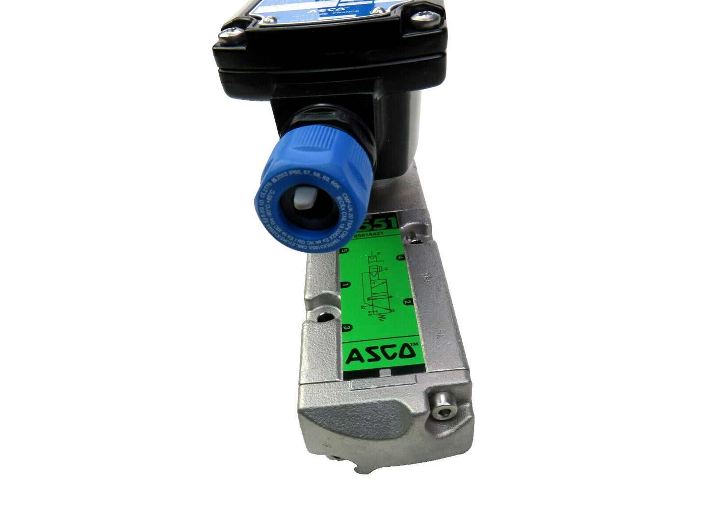 ASCO LI8551A321SL.24/DC PILOT OPERATED SOLENOID VALVE-5/2   New