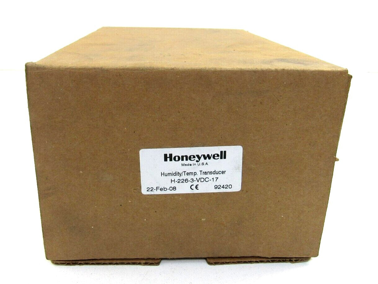 Honeywell  H-226-3-VDC-17 HUMIDITY TEMPERATURE TRANSDUCER  New