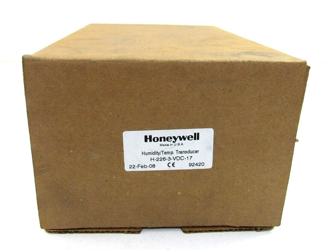 Honeywell  H-226-3-VDC-17 HUMIDITY TEMPERATURE TRANSDUCER  New