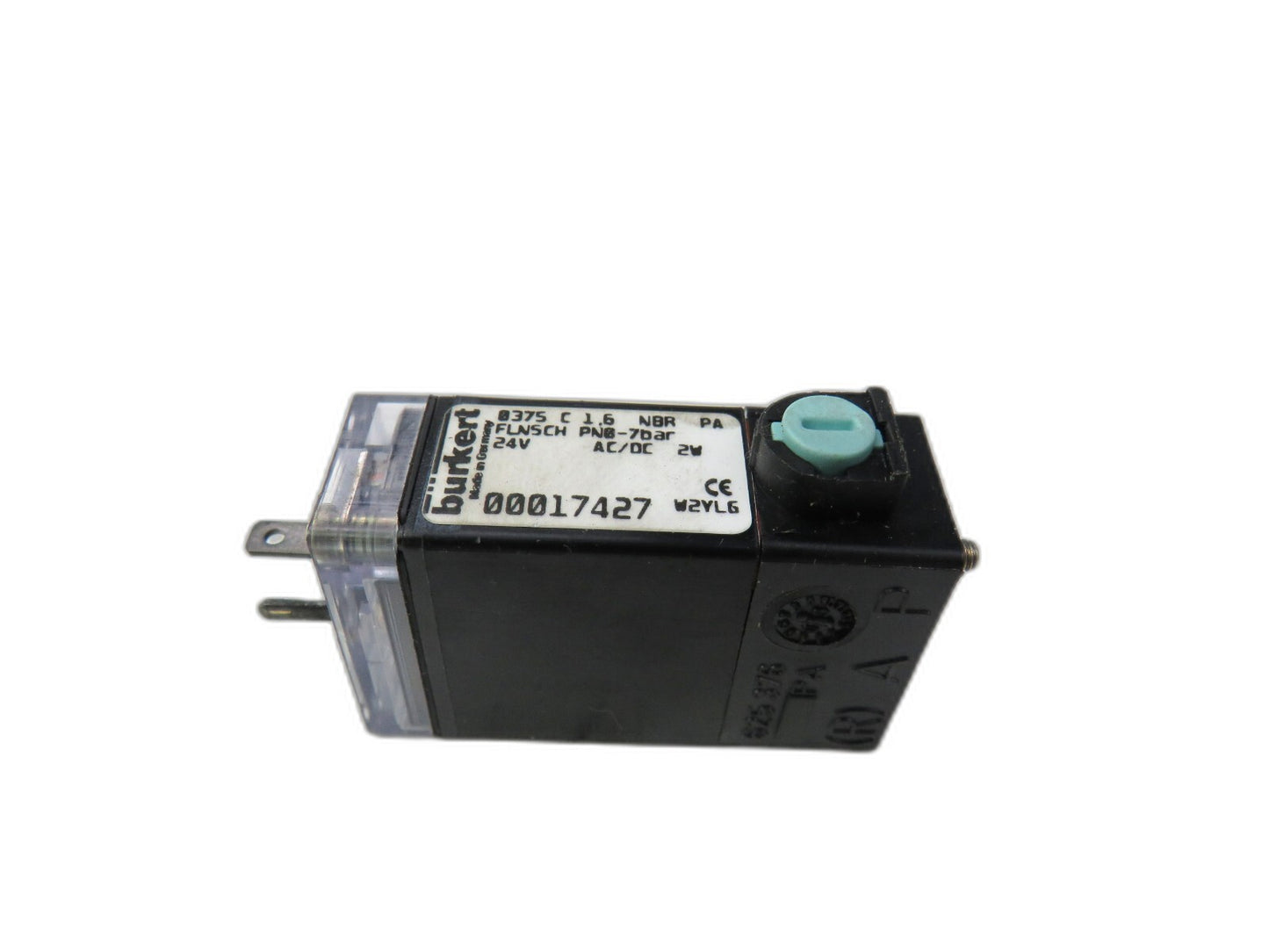 BURKERT  0375 c 1,6 NBR PA 017427A    New