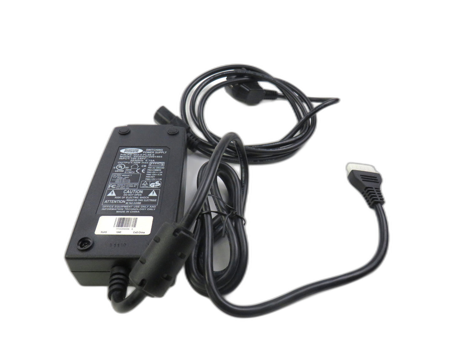 DIGI SCEPTRE POWER PS-303-5-PL08-6 POWER SUPPLY