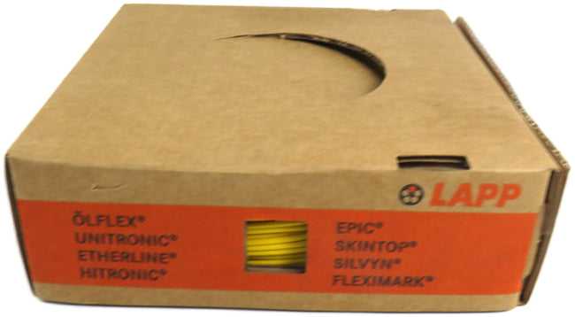 LAPP 100 m Lapp 4510112 CABLE H05V-K YE  0,75 mm²  YELLOW    New