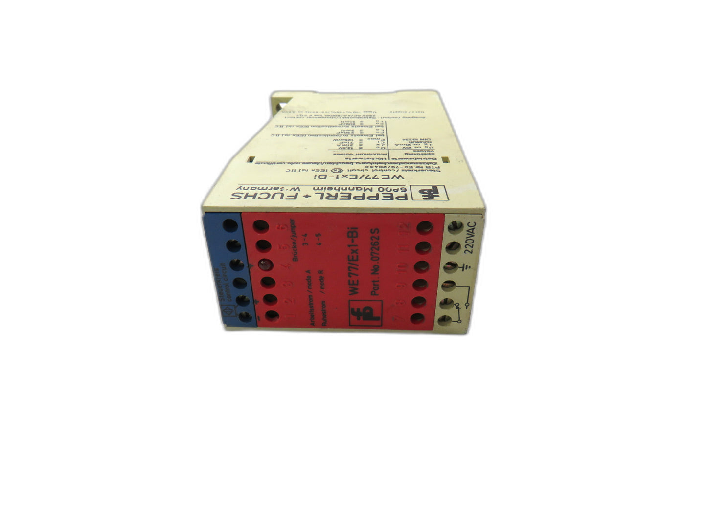 PEPPERL+FUCHS WE77/EX1-BI    New
