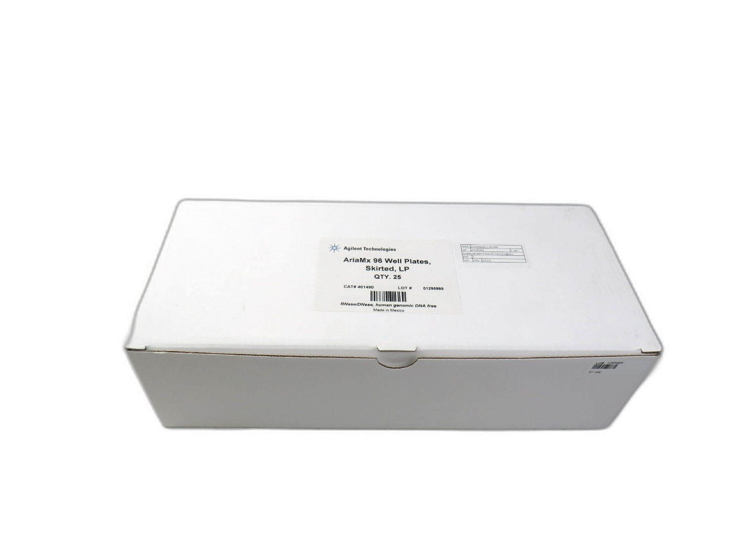 AGILENT CAT 401490 Agilent AriaMx 96 Well Plates skirted LP    New