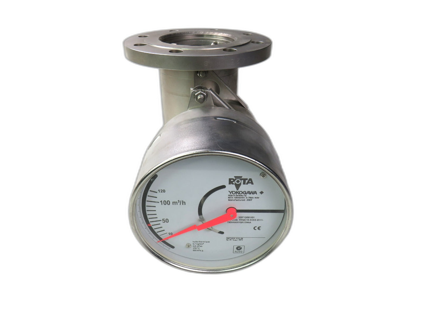 YOKOGAWA  ROTA  ROTAMETER M3/h RAMC10-D2SS-8111    New