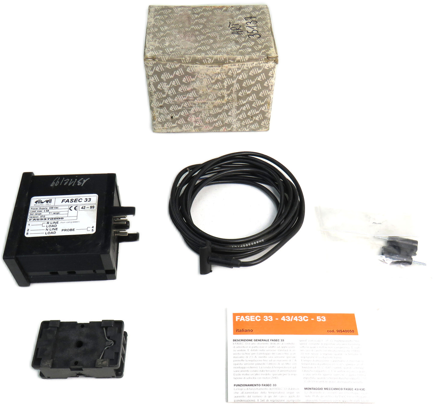 ELIWELL FASEC 33 FA53370000 FASEC33    New