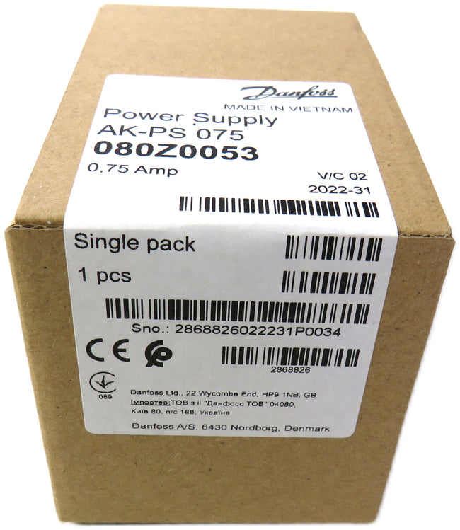 DANFOSS AK-PS075 080Z0053 Power Supply    New