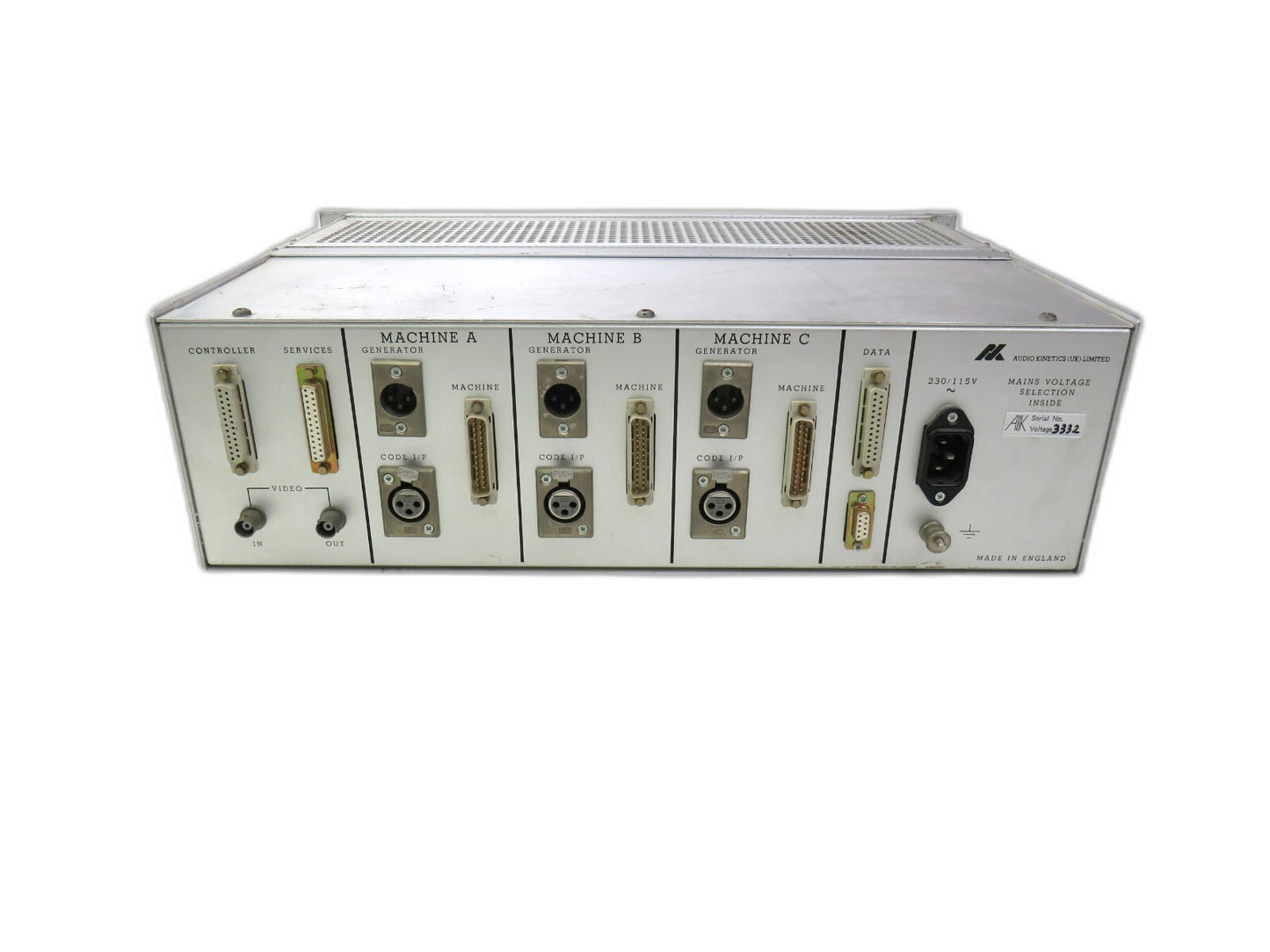AUDIO KINETICS QLOCK 3.10C SYNCHRONISER q-lock