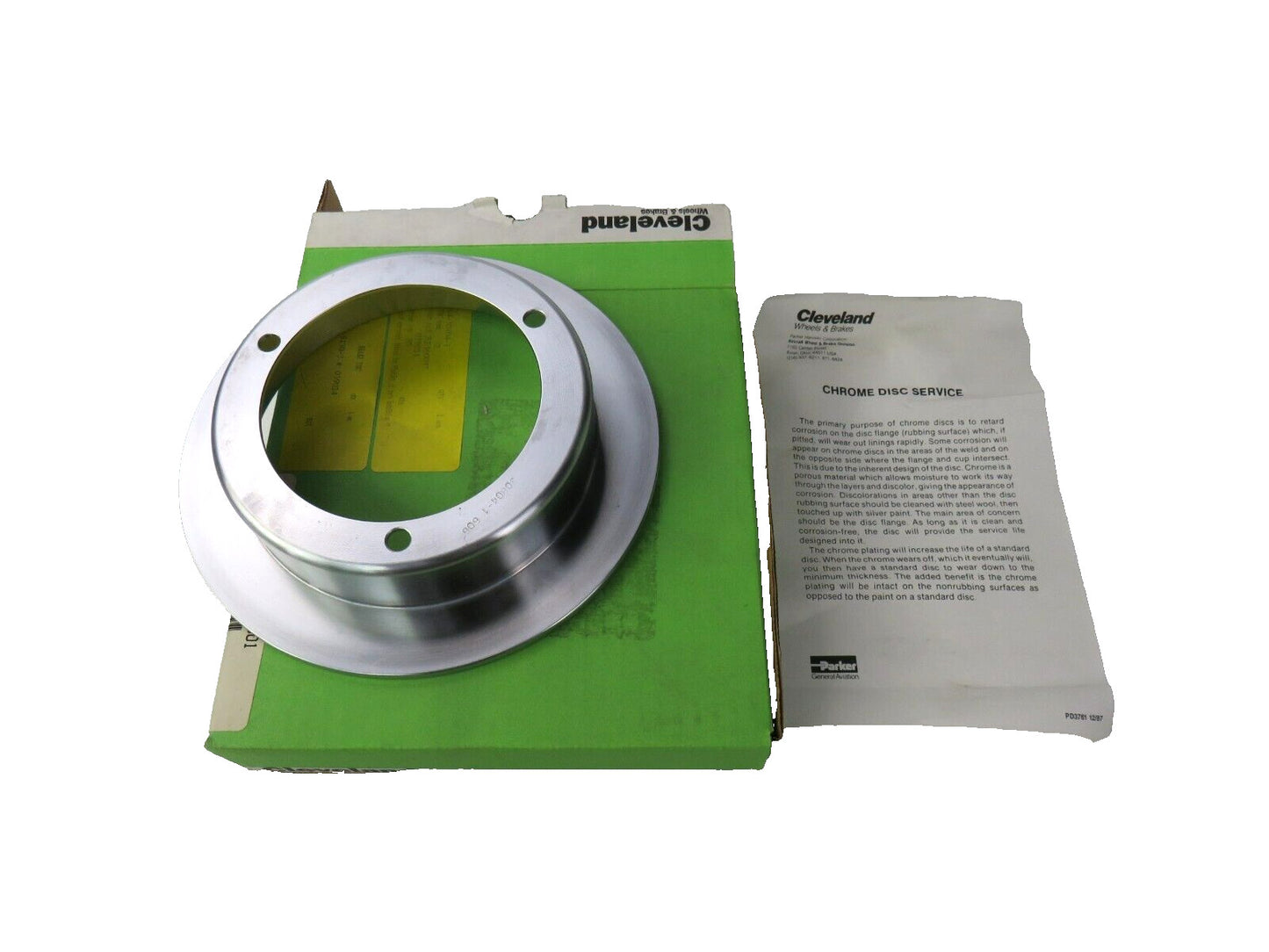 CLEVELAND 164-30804-1 PARKER wheels & brakes disc brake chrome      New
