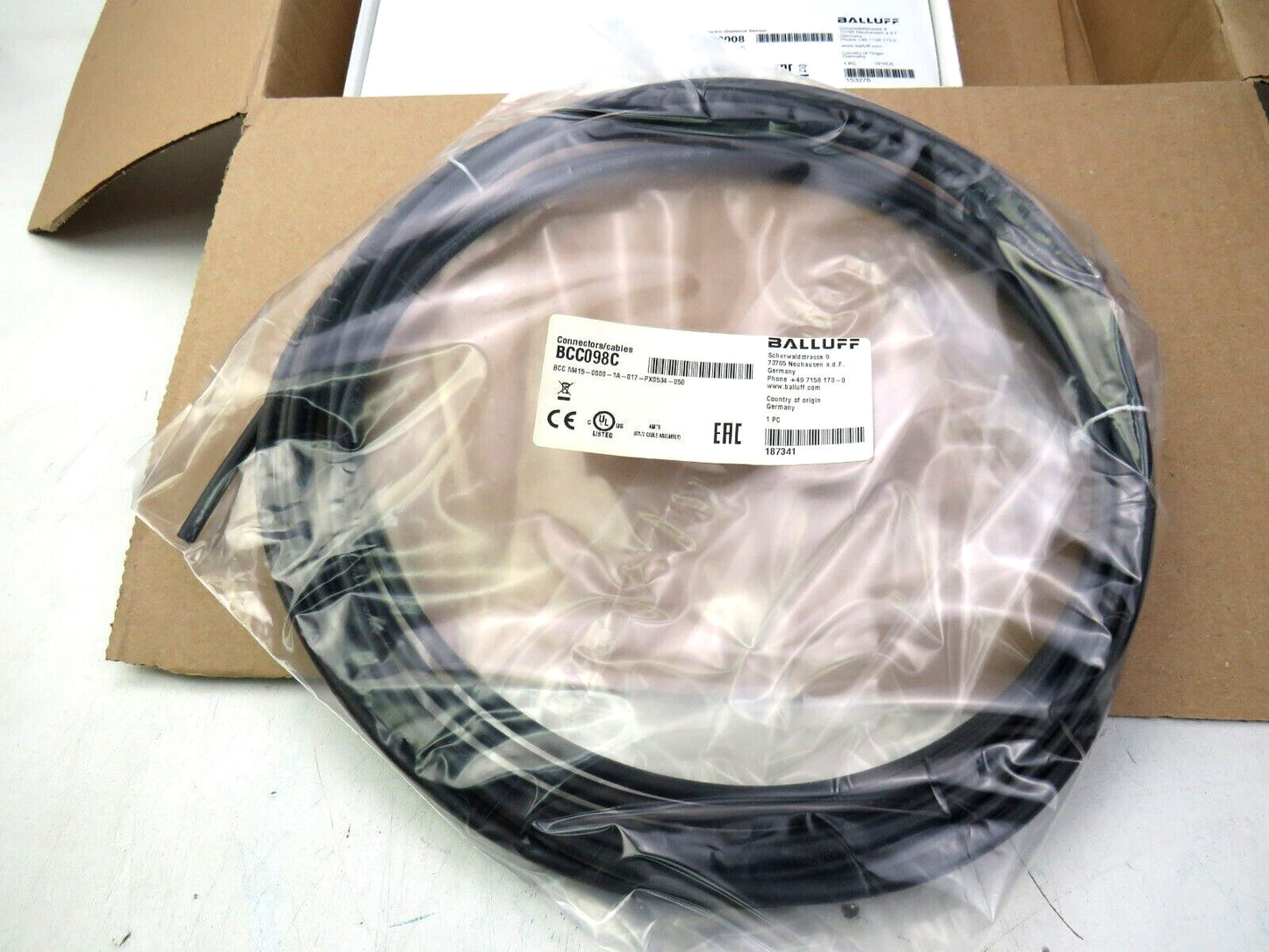 BALLUFF BOD0008 26K-LB07-S92-C +BAM00TK + BCC098C