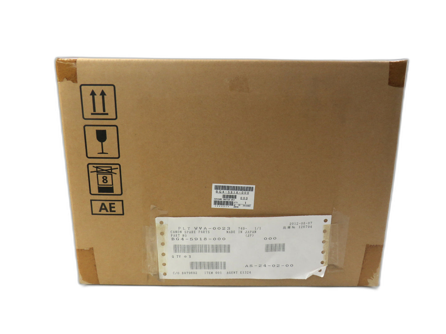 CANON BG4-5918-000 EXPOSURE SHUTTER UNIT   New