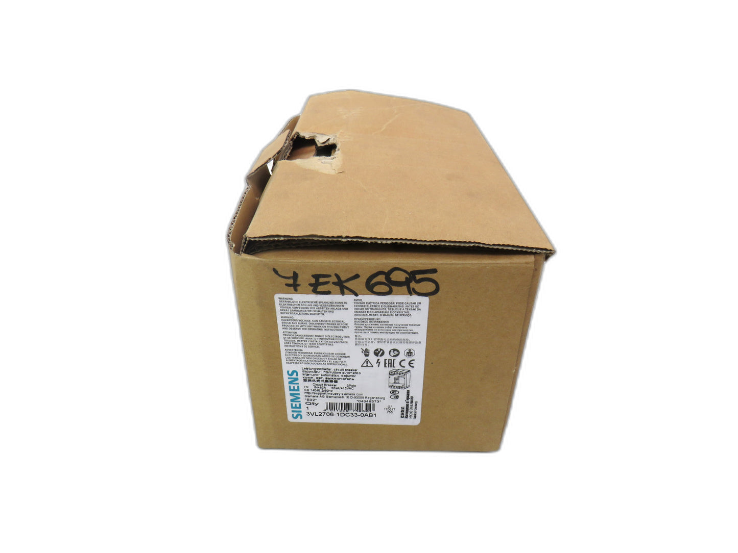 SIEMENS 3VL2706-1DC33-0AB1    New