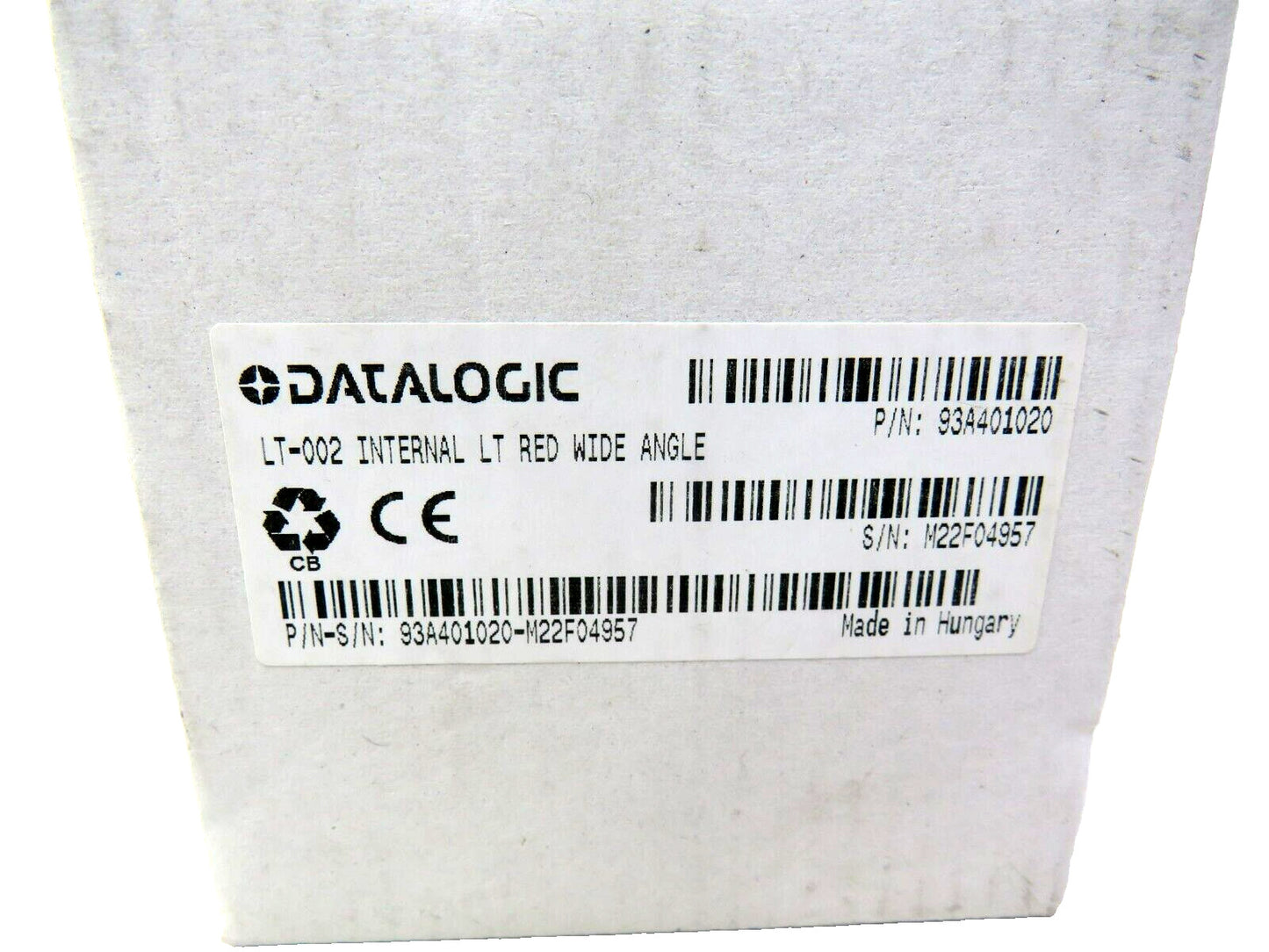 DATALOGIC  LT-002 93A401020 INTERNAL LT RED WIDE ANGLE    New