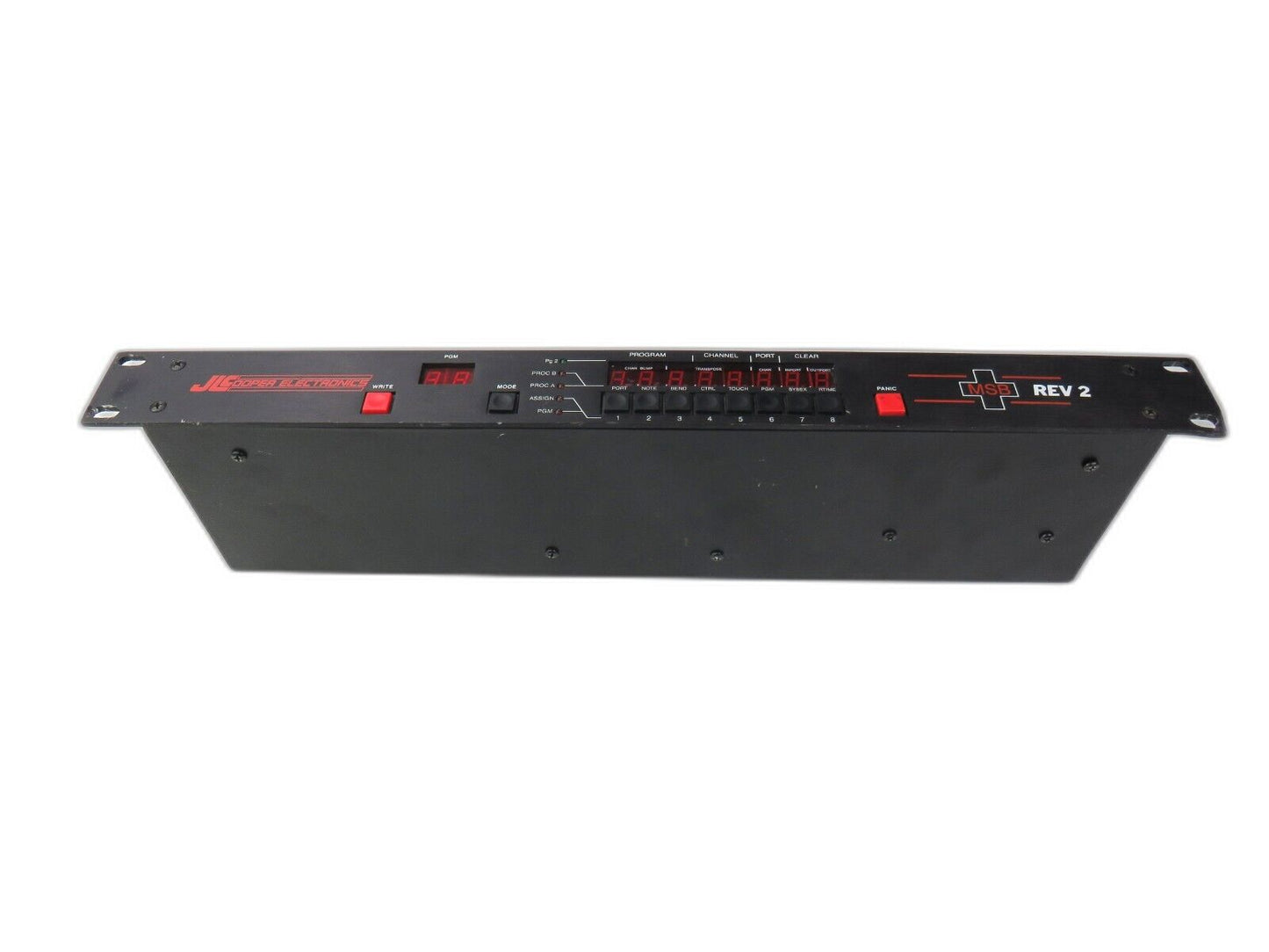 JLC COOPER ELECTRONICS MSB REV 2