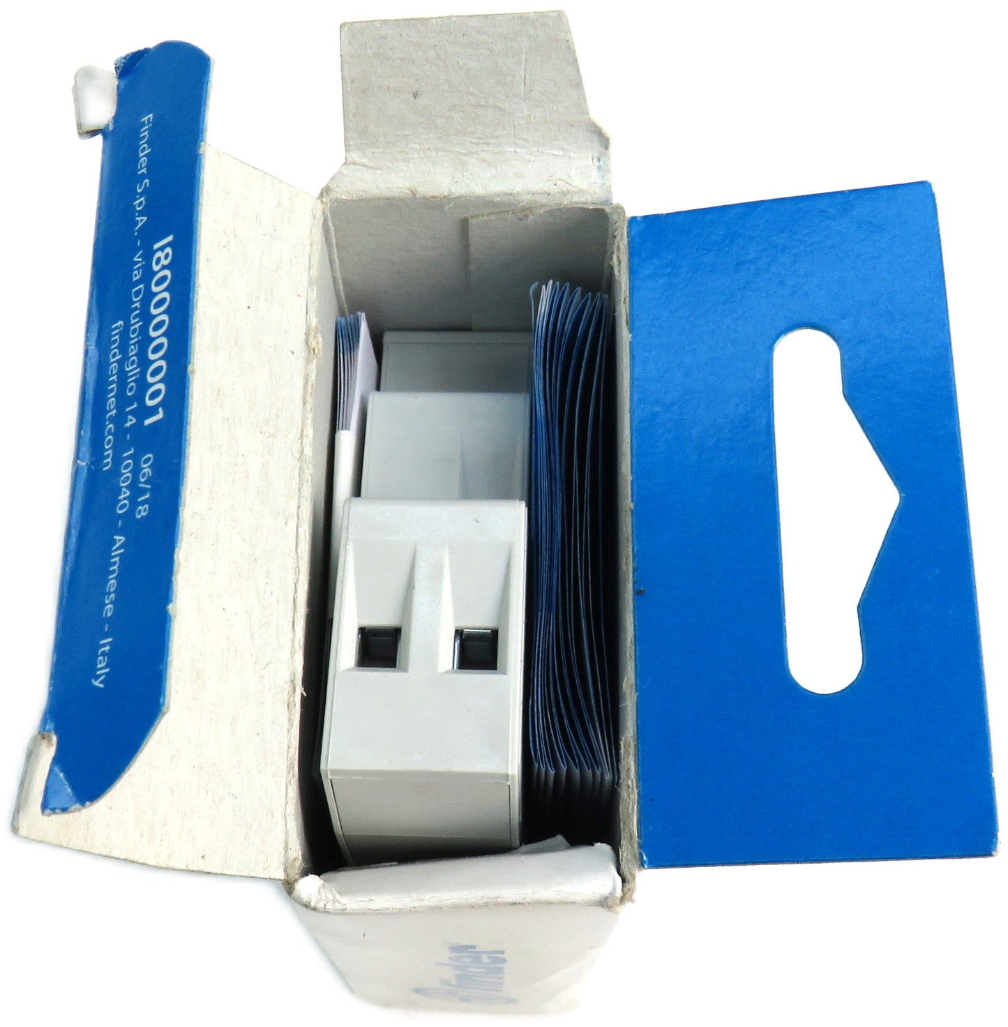 Finder  80.91.0.240.0000 Finder Time Relay SPDT 24-240V, 16A,    New