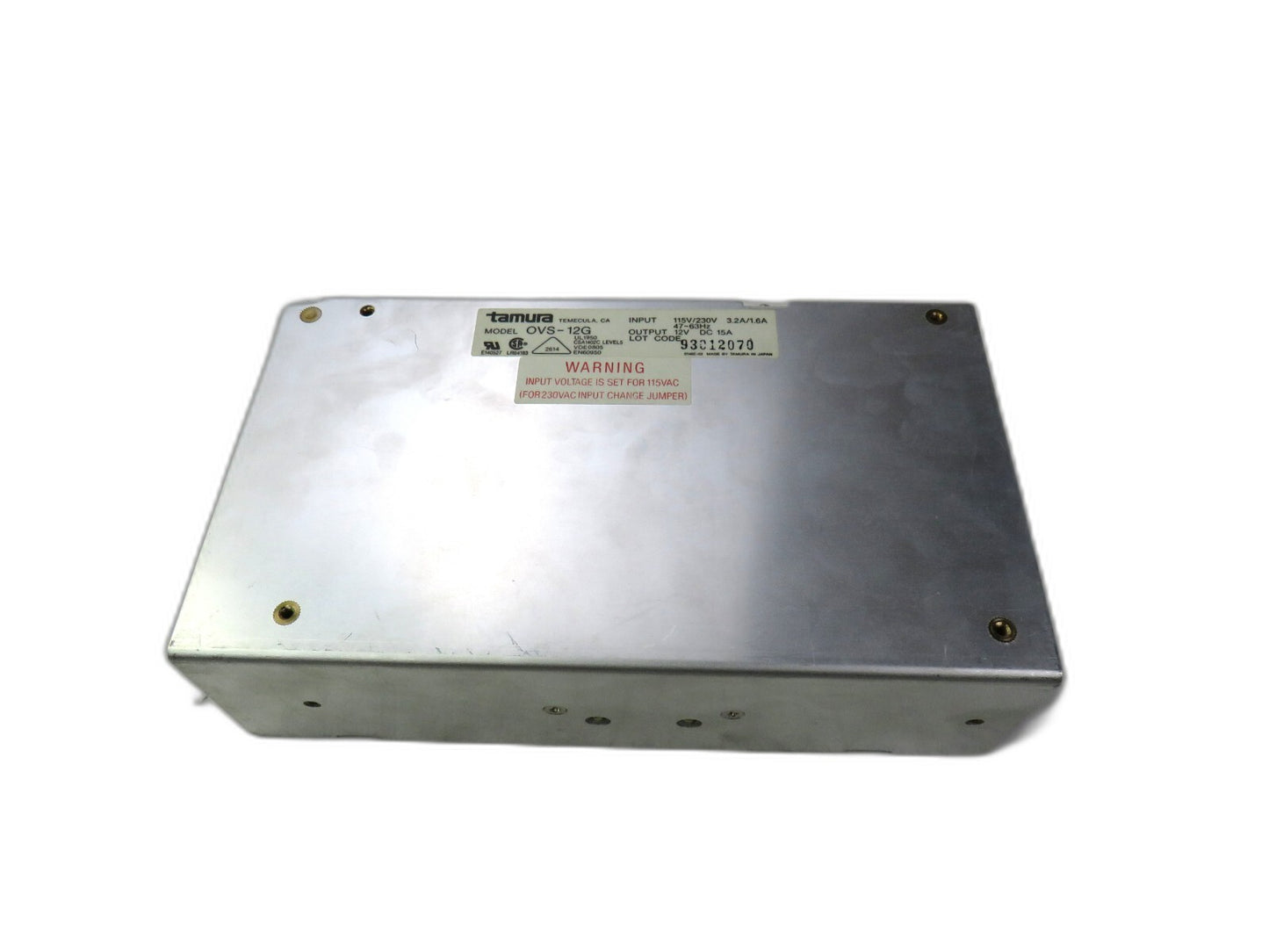 Tamura OVS-12G SWITCHING POWER SUPPLY 39809