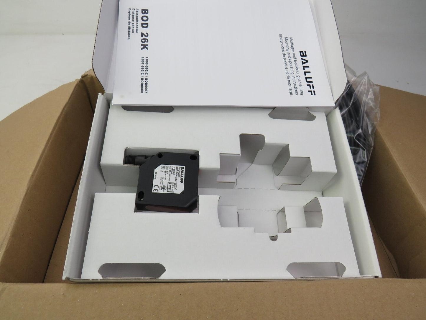 BALLUFF BOD0008 26K-LB07-S92-C +BAM00TK + BCC098C